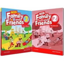 Family and Friends 2. Комплект (Учебник + Рабочая тетрадь)