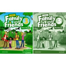 Family and Friends 3. Комплект (Учебник + Рабочая тетрадь)